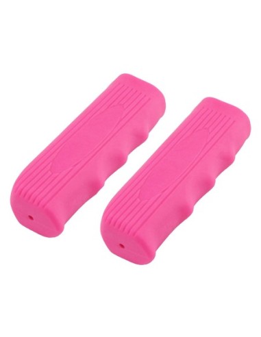 Custom Grips 7/8 long 116mm Kraton Rubber Pink.